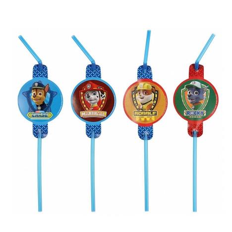 Paw Patrol Straws Pack of 8 £1.99